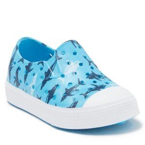 NWOT Harper Canyon Kids' Surf Slip-on Sneaker in Blue Shark Print